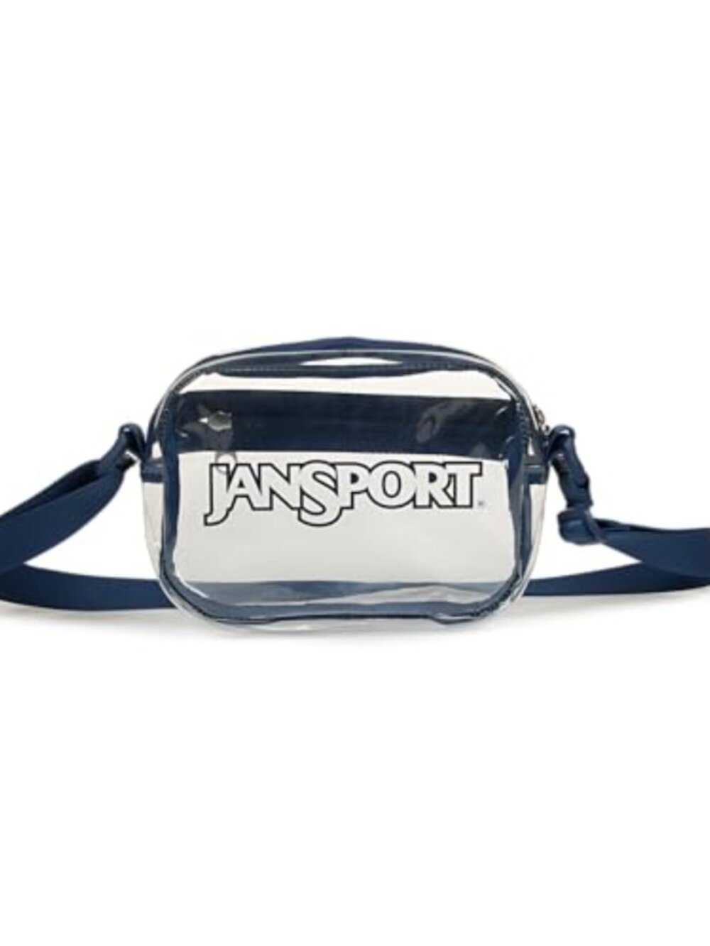 Clear Crossbody Sling Bag TPU Adjustable Strap Zippered Everyday